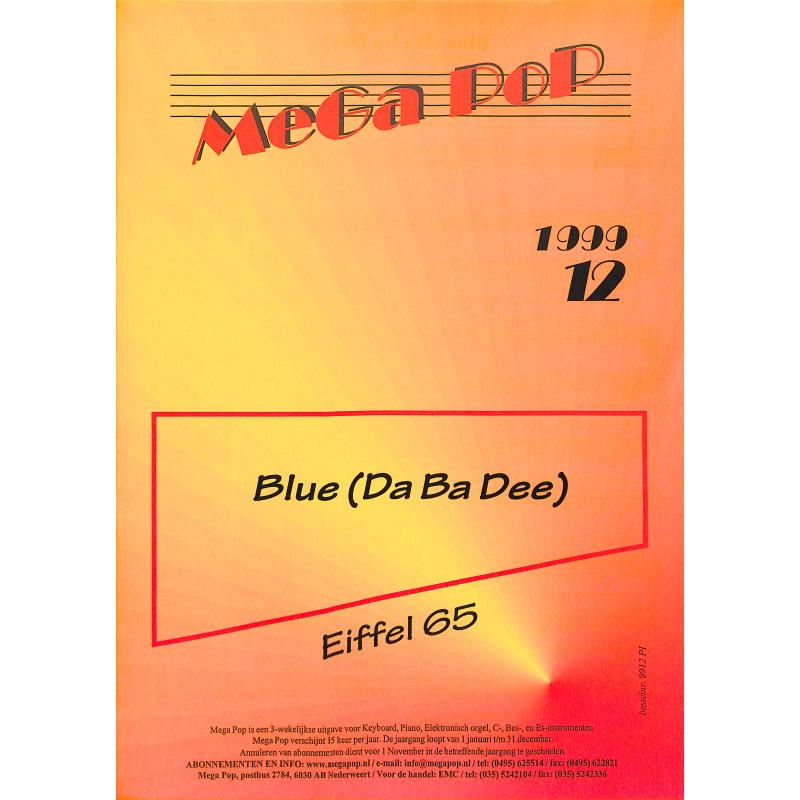 Titelbild für MDFK 9912-PI - Blue (da ba dee)