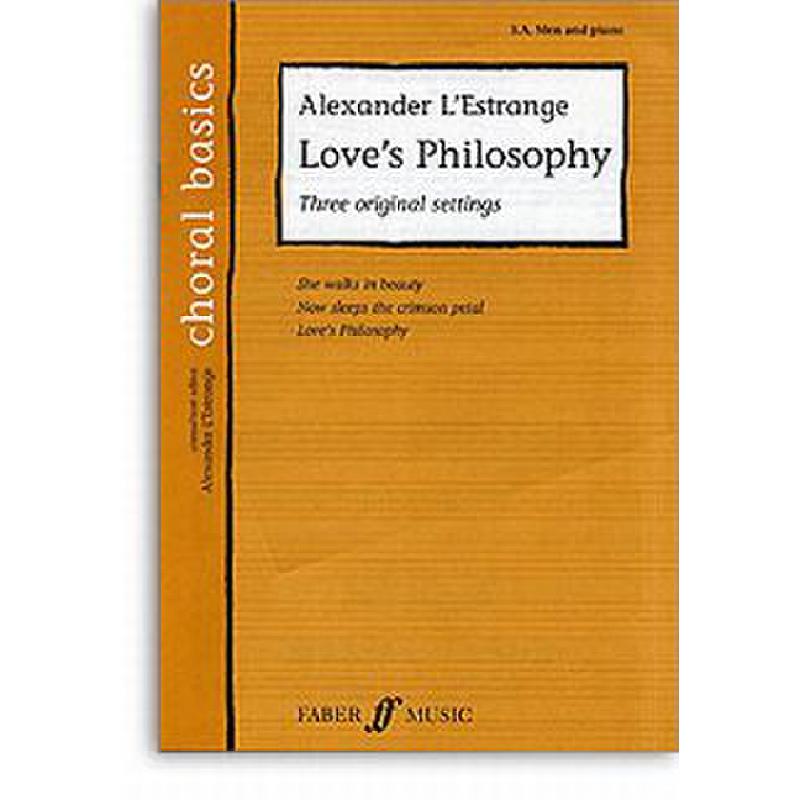 Titelbild für ISBN 0-571-52193-2 - LOVE'S PHILOSOPHY