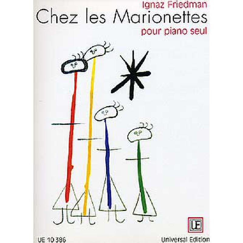 Titelbild für UE 10386 - CHEZ LES MARIONETTES