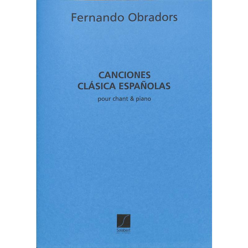 Titelbild für SLB 1624 - Canciones clasicas espanolas