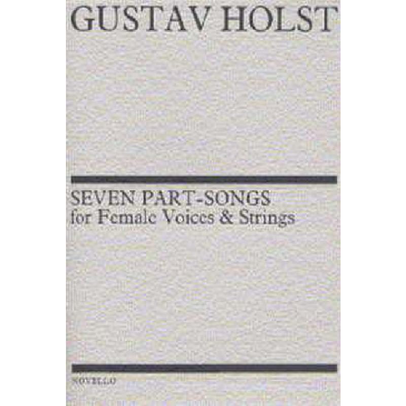 Titelbild für MSNOV 200161 - 7 PART SONGS OP 44