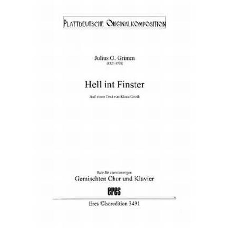 Titelbild für ERES 3491 - HELL INT FINSTER