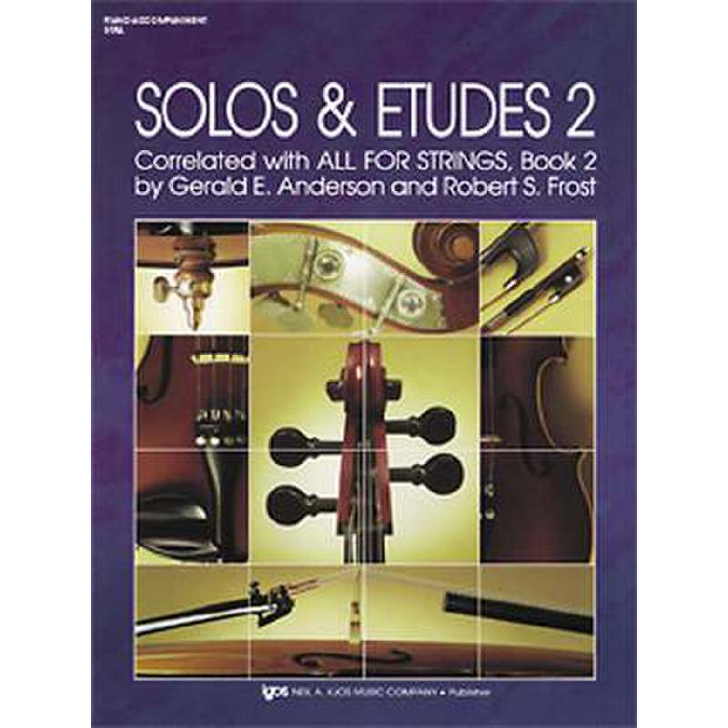 Titelbild für KJOS 91PA - SOLOS + ETUDES 2 (ALL FOR STRINGS)