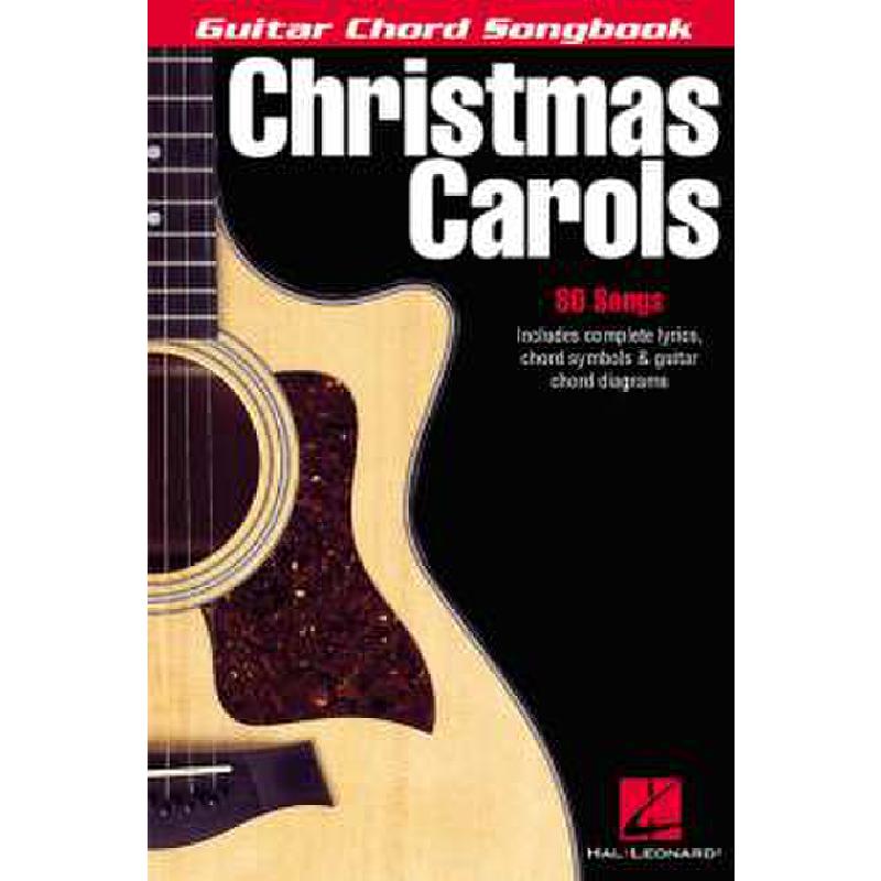 Titelbild für HL 699536 - GUITAR CHORD SONGBOOK - CHRISTMAS CAROLS