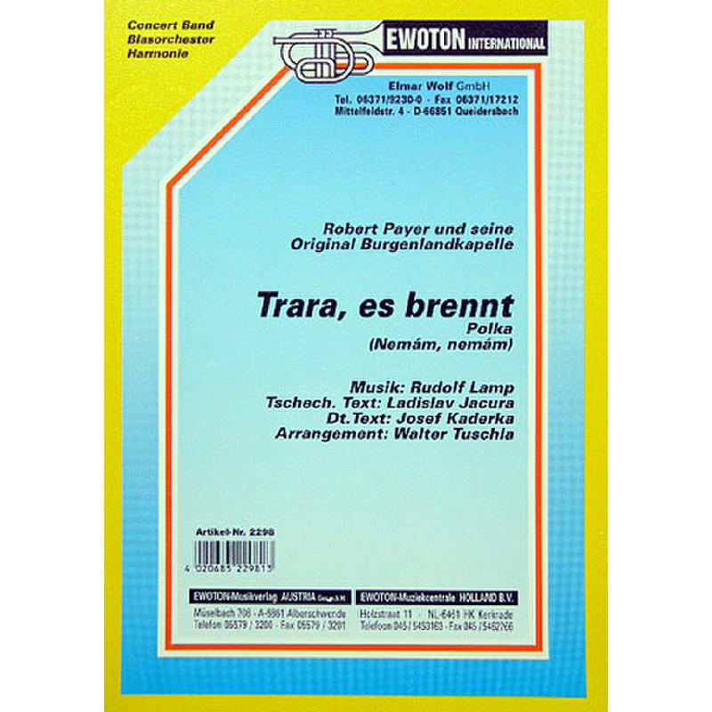 Titelbild für EWOTON 2298 - TRARA ES BRENNT