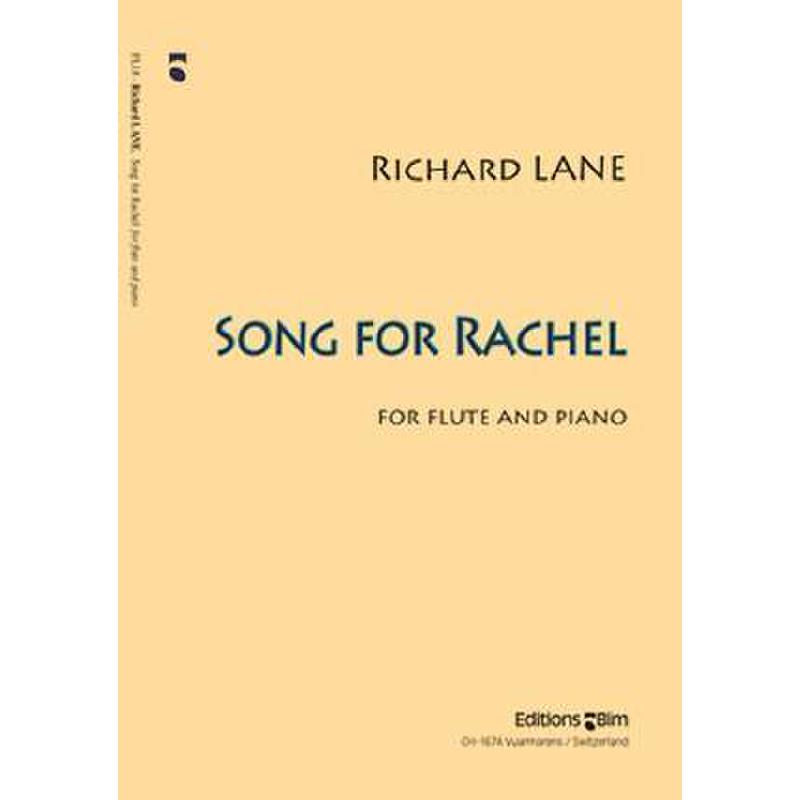 Titelbild für BIM -FL18 - SONG FOR RACHEL (2002)