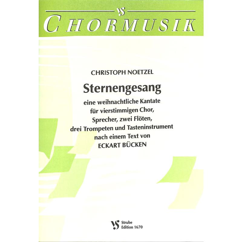 Titelbild für VS 1670 - STERNENGESANG