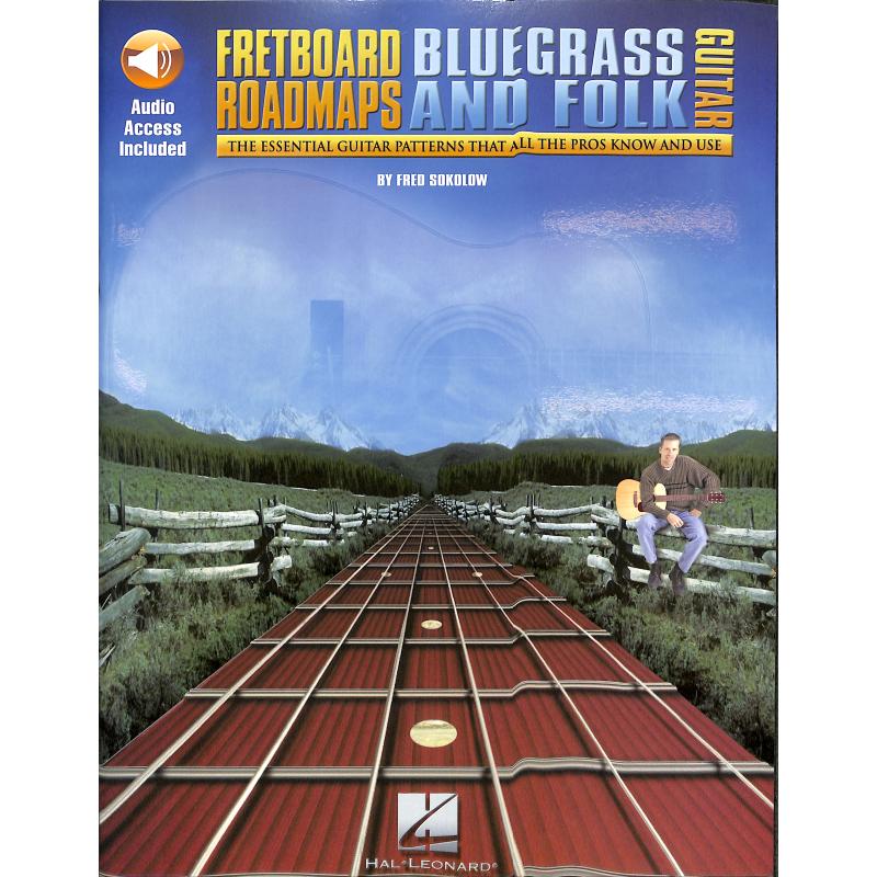 Titelbild für HL 695355 - FRETBOARD ROADMAPS BLUEGRASS + FOLK GUITAR