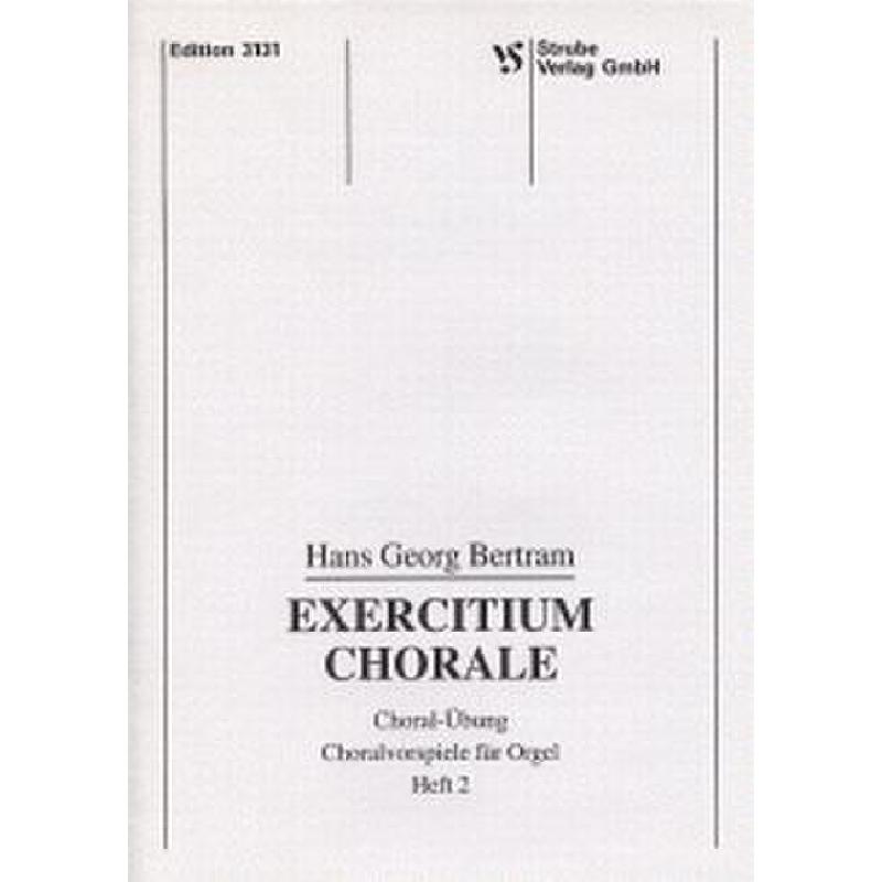 Titelbild für VS 3131 - EXERCITIUM CHORALE 2