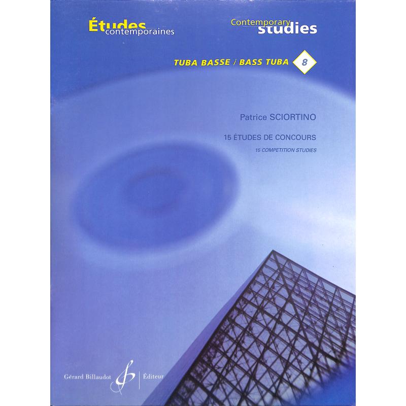 Titelbild für BILL 6593 - 15 ETUDES DE CONCOURS