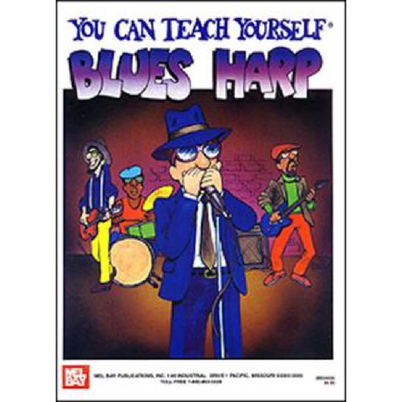 Titelbild für MB 94698BCD - YOU CAN TEACH YOURSELF BLUES HARP