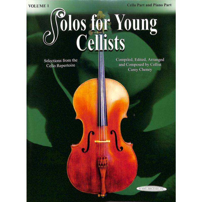 Titelbild für SBM 20810X - Solos for young cellists 1