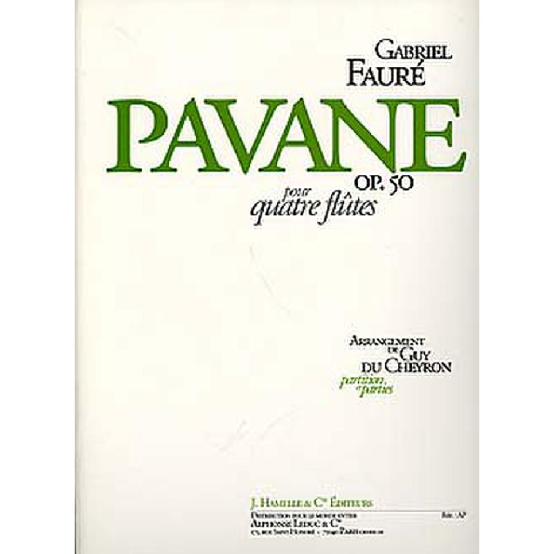 Titelbild für HA 9338 - PAVANE OP 50
