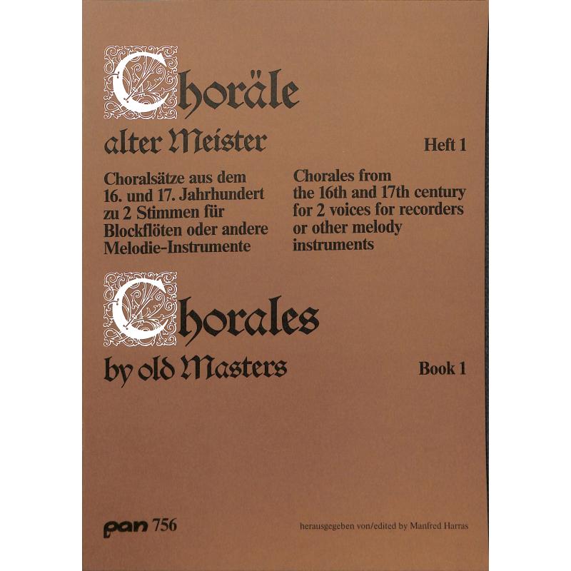 Titelbild für PAN 756 - CHORAELE ALTER MEISTER 1