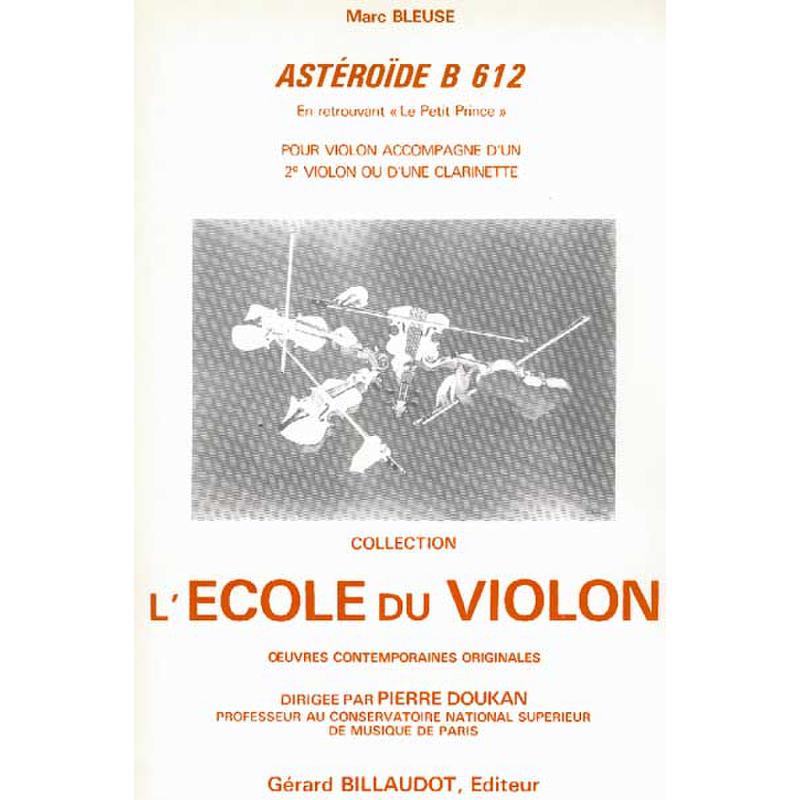 Titelbild für BILL 6755 - ASTEROIDE B 612 EN RETROUVANT LE PETIT PRINCE