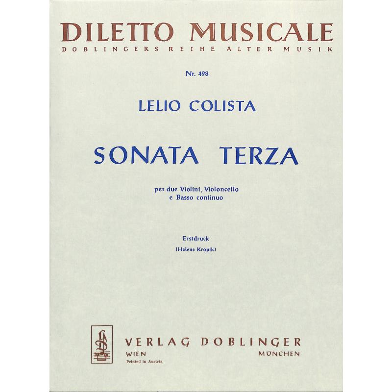 Titelbild für DM 498 - SONATA TERZA (3)
