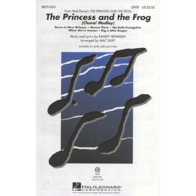Titelbild für HL 8751553 - THE PRINCESS AND THE FROG - MEDLEY