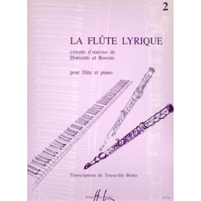 Titelbild für LEMOINE 26845 - LA FLUTE LYRIQUE 2