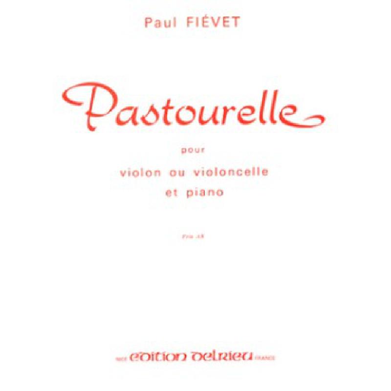 Titelbild für DELRIEU 1410 - PASTOURELLE