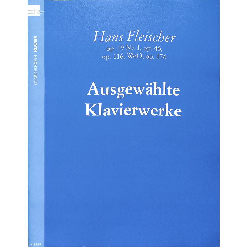 Titelbild für N 5549 - AUSGEWAEHLTE KLAVIERWERKE