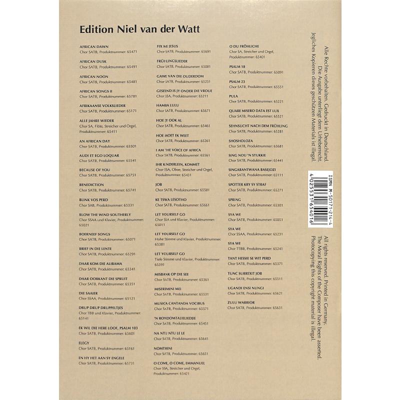 Notenbild für PROSPECT 65401 - O DU FROEHLICHE