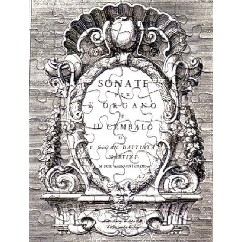 Titelbild für EAM 035 - SONATE PUZZLE - MINI PUZZLE POSTKARTE