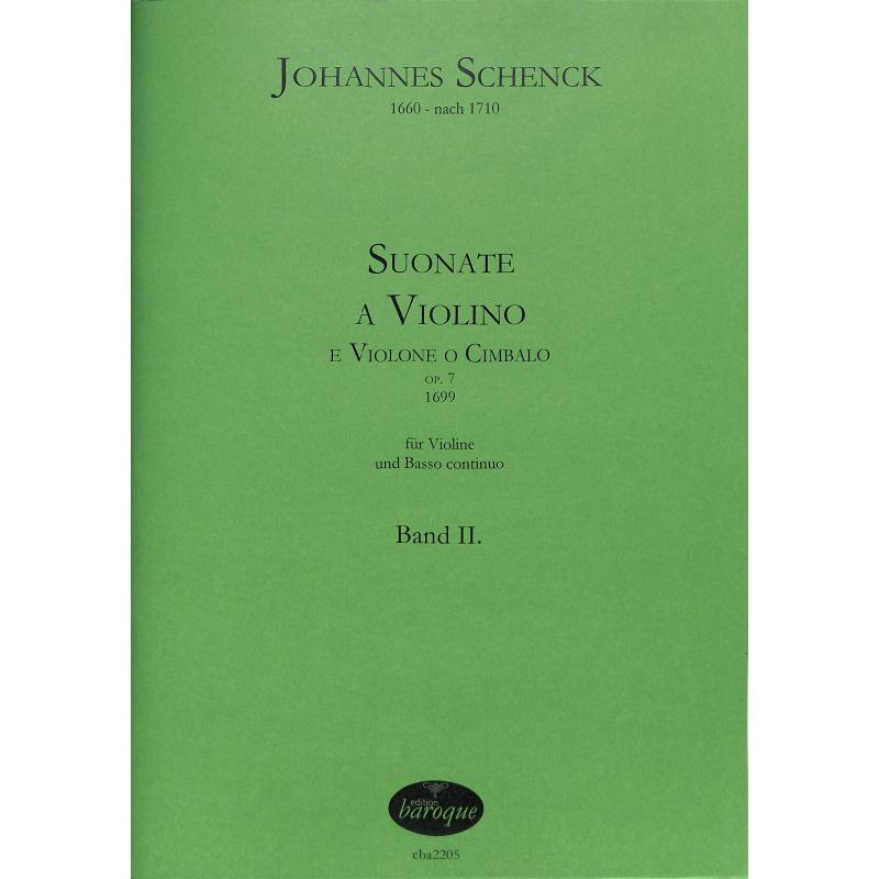 Titelbild für BAROQUE 2205 - SUONATE OP 7 BD 2