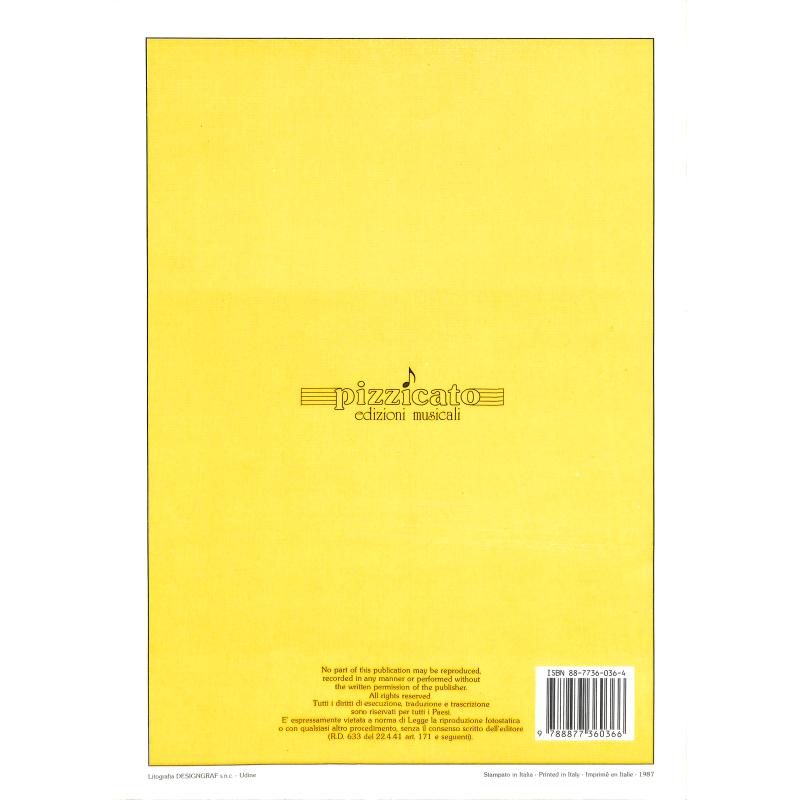 Titelbild für PIZZICATO 036 - 18 PRAELUDIEN