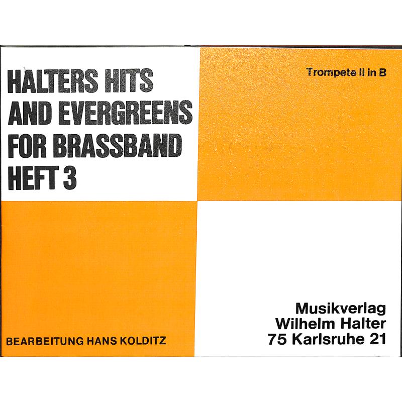 Titelbild für HAL 2378-TRP2 - HALTERS HITS + EVERGREENS 3