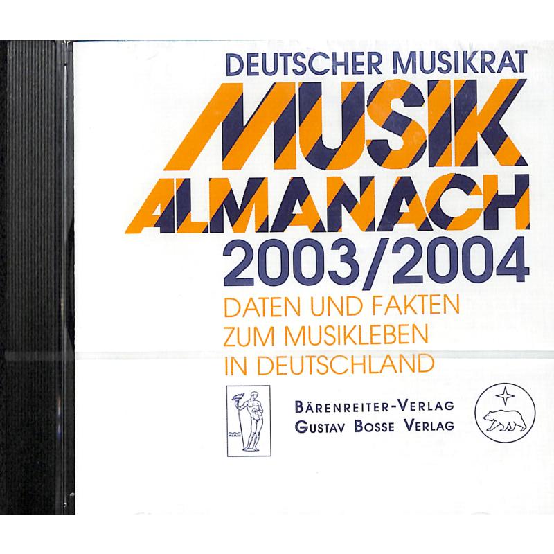 Titelbild für BABVK 2485 - MUSIK ALMANACH 2003/2004