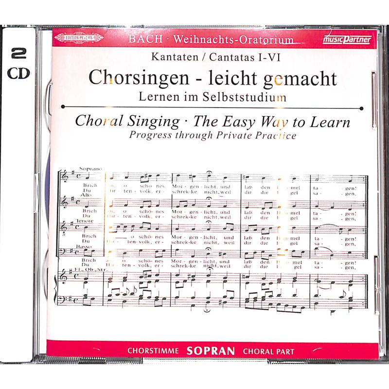 Titelbild für EPMPC 8719-1 - WEIHNACHTSORATORIUM BWV 248