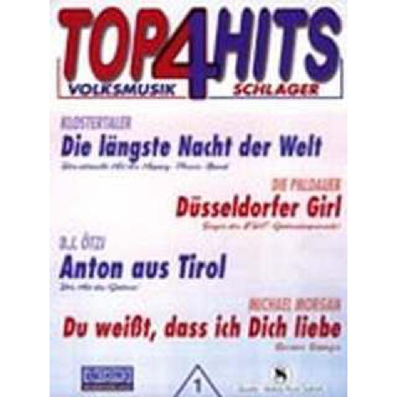 Titelbild für ECHO 022455 - 4 TOP HITS 1 VOLKSMUSIK SCHLAGER FOLGE 1