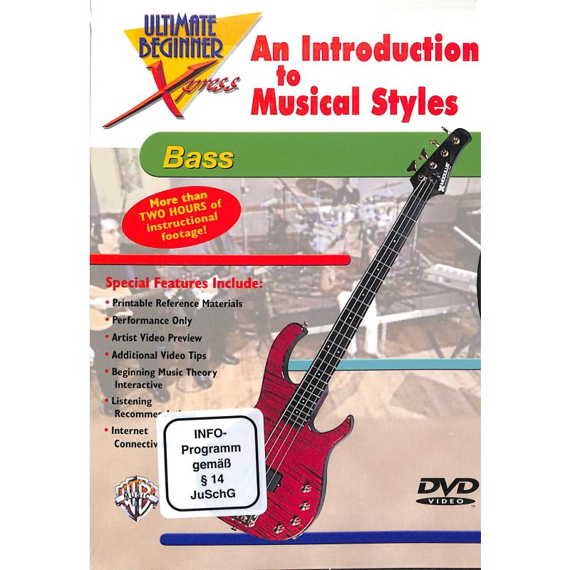 Titelbild für DVD 999045 - BASS - AN INTRODUCTION TO MUSICAL STYLES