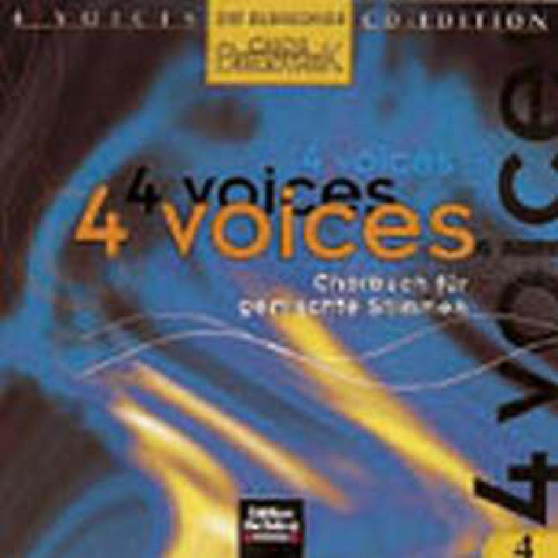 Titelbild für HELBL -C5029CD - 4 VOICES CD EDITION 4