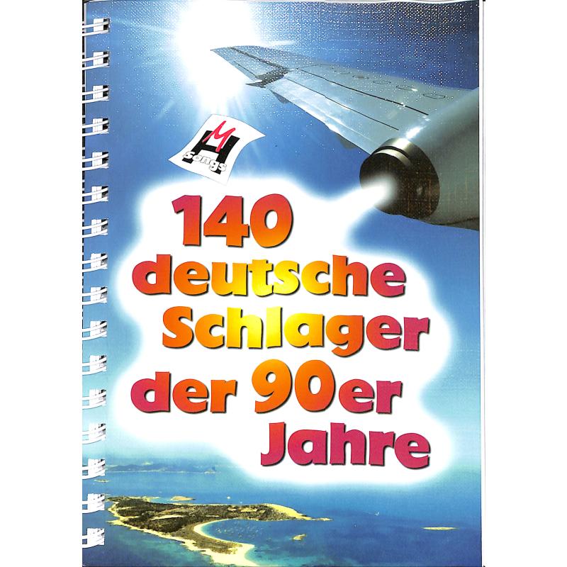 Titelbild für MVH 1000335 - 140 deutsche Schlager der 90er