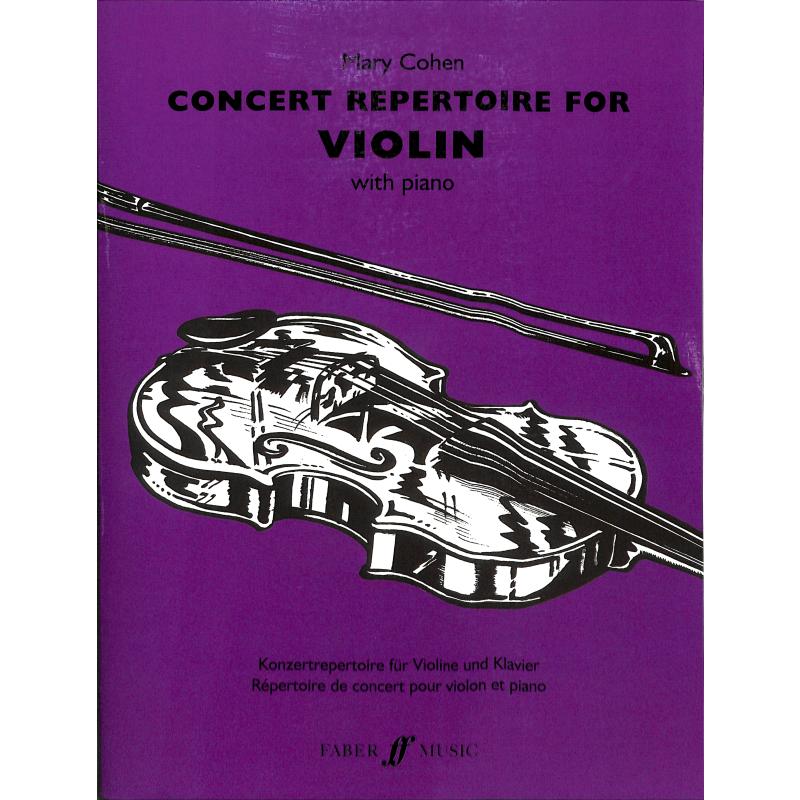 Titelbild für ISBN 0-571-52440-0 - CONCERT REPERTOIRE FOR VIOLIN