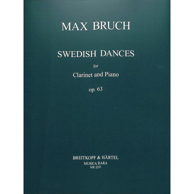 Titelbild für MR 2223 - SWEDISH DANCES OP 63 VL KLAV