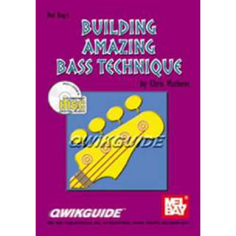 Titelbild für MB 98434BCD - BUILDING AMAZING BASS TECHNIQUE