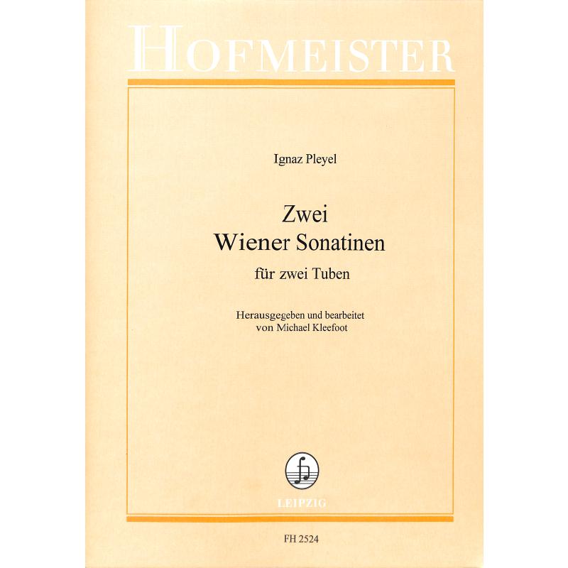 Titelbild für FH 2524 - 2 WIENER SONATINEN