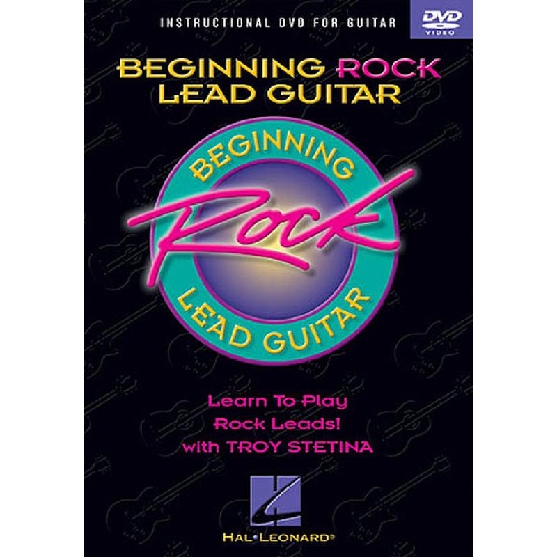 Titelbild für HL 320410 - BEGINNING ROCK LEAD GUITAR