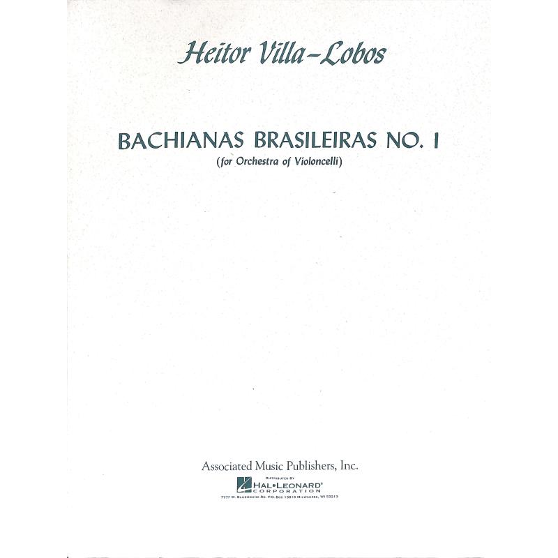 Titelbild für GS 24211 - BACHIANAS BRASILIERAS 1