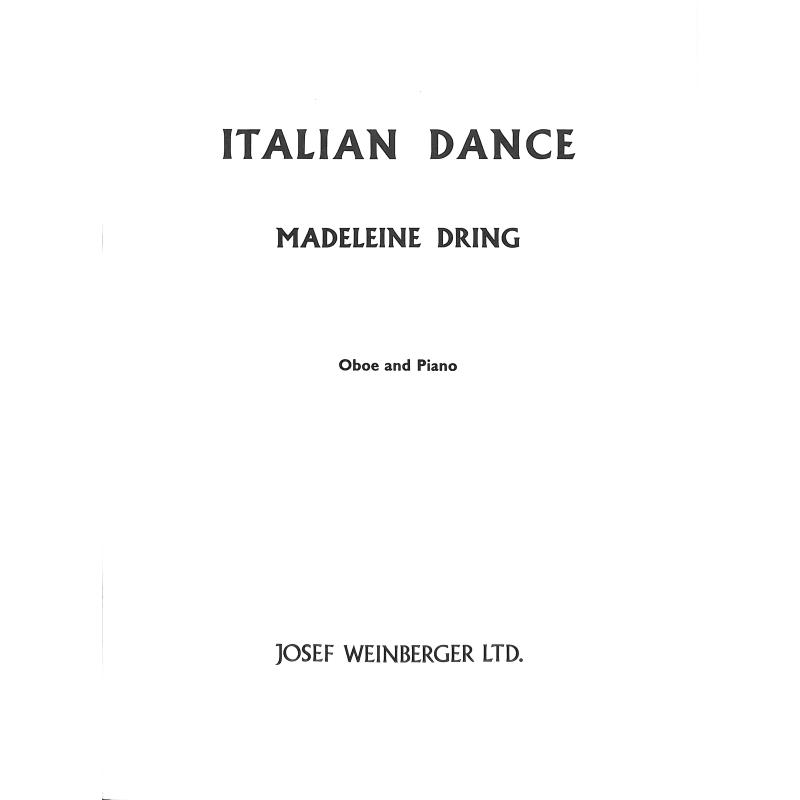 Titelbild für WEINB 1894-12 - ITALIAN DANCE