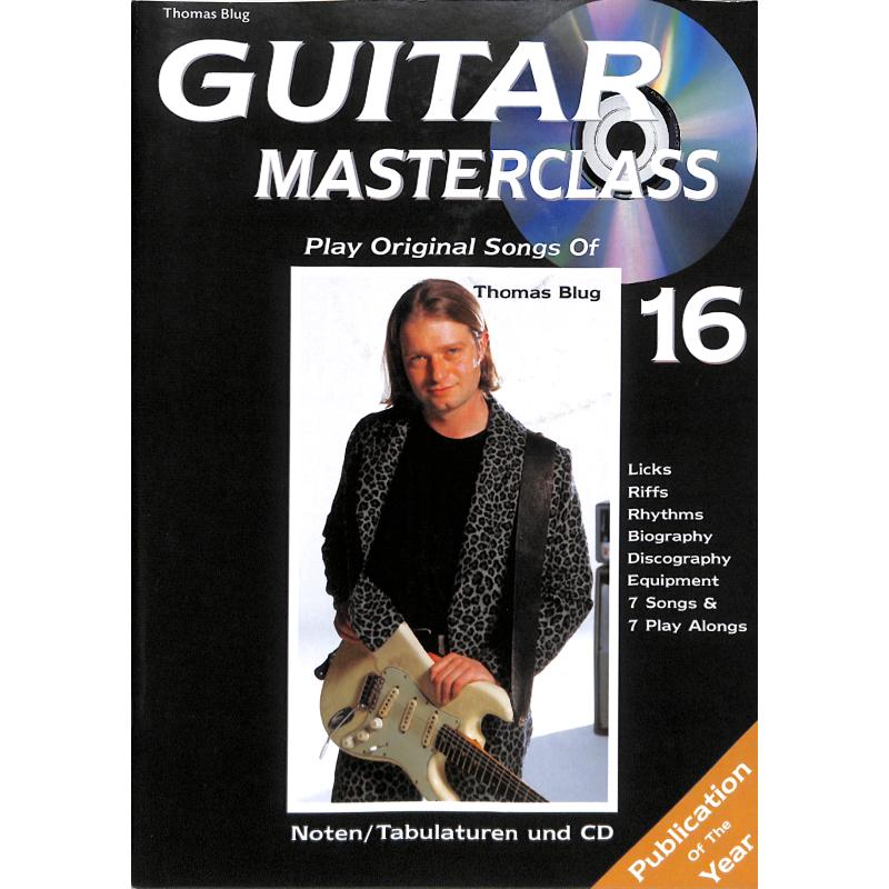 Titelbild für KDM 20984-282 - GUITAR MASTERCLASS 16