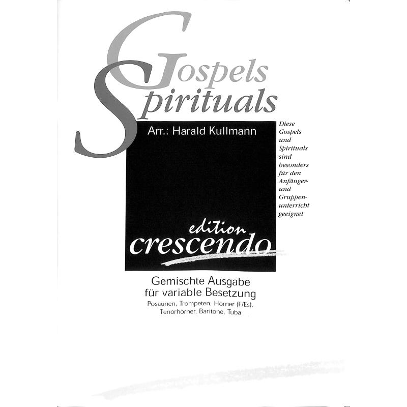 Titelbild für CRESCENDO -ECR9834D - Gospels + Spirituals 1