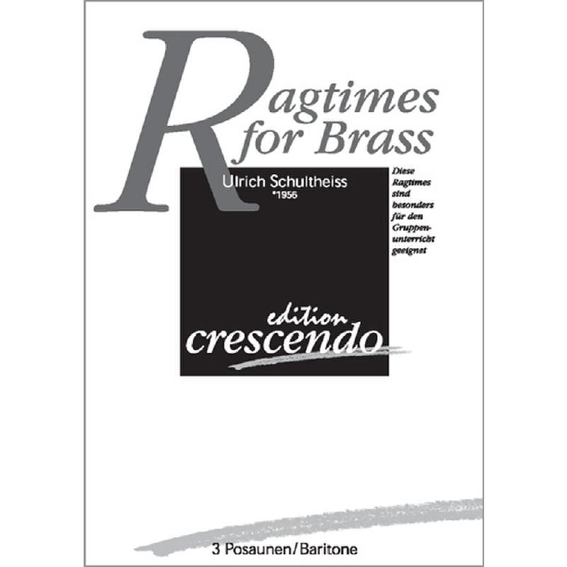 Titelbild für CRESCENDO -ECR0138 - Ragtimes for brass