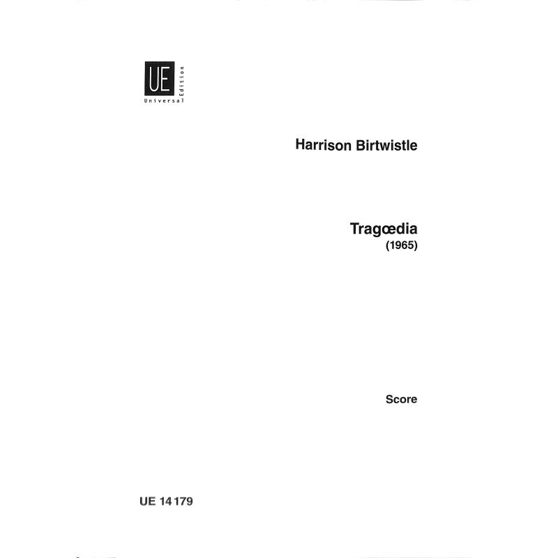 Titelbild für UE 14179 - TRAGOEDIA