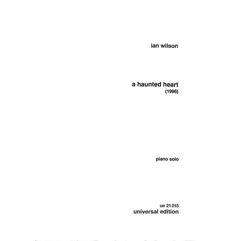 Titelbild für UE 21015 - A HAUNTED HEART