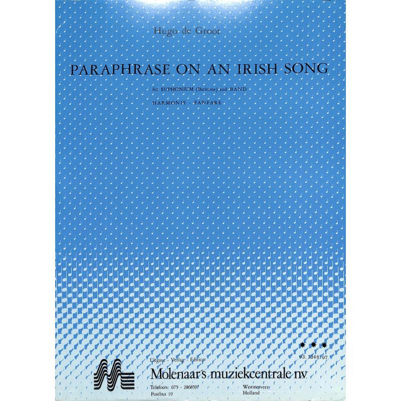 Titelbild für MOLE 03134807 - PARAPHRASE ON AN IRISH SONG