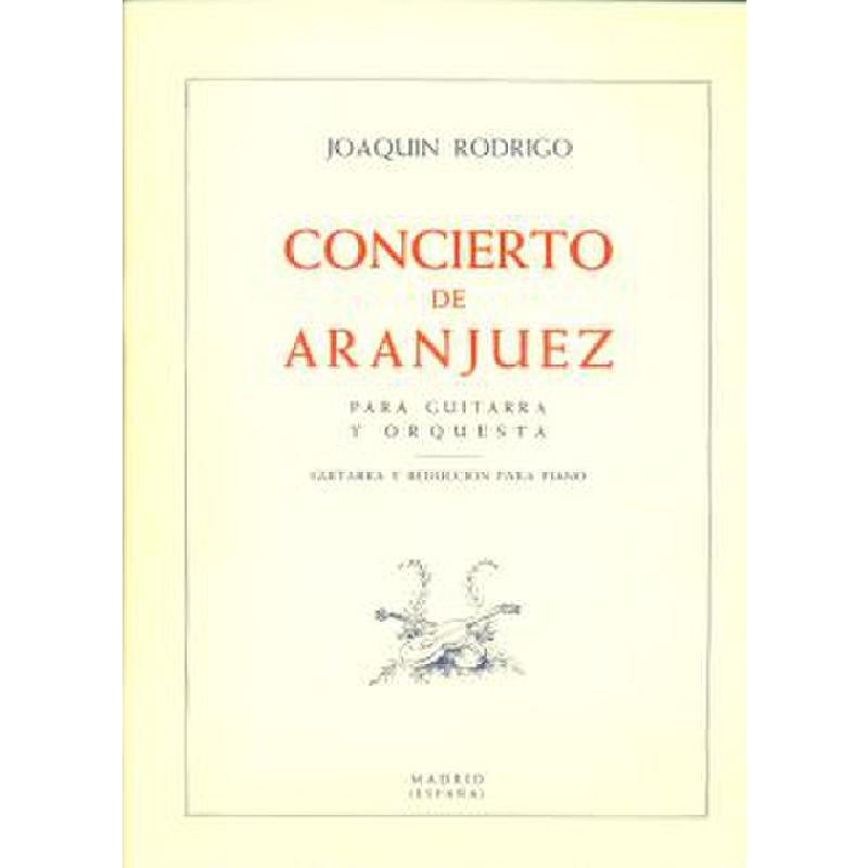 Titelbild für BOILEAU -RO0008 - CONCIERTO DE ARANJUEZ - GIT ORCH