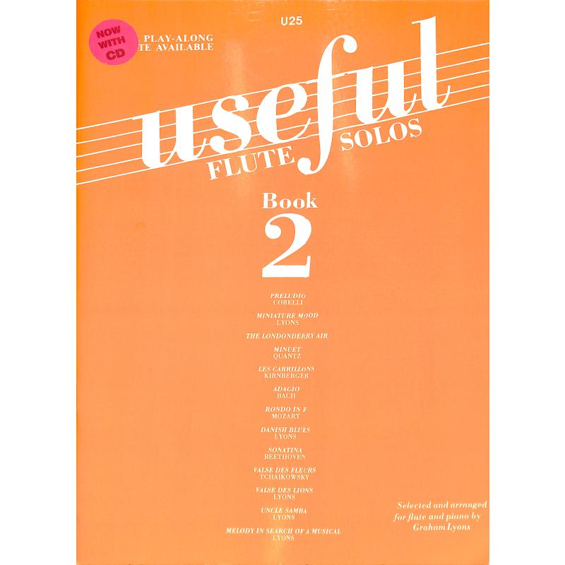 Titelbild für USEFUL 25 - USEFUL FLUTE SOLOS 2